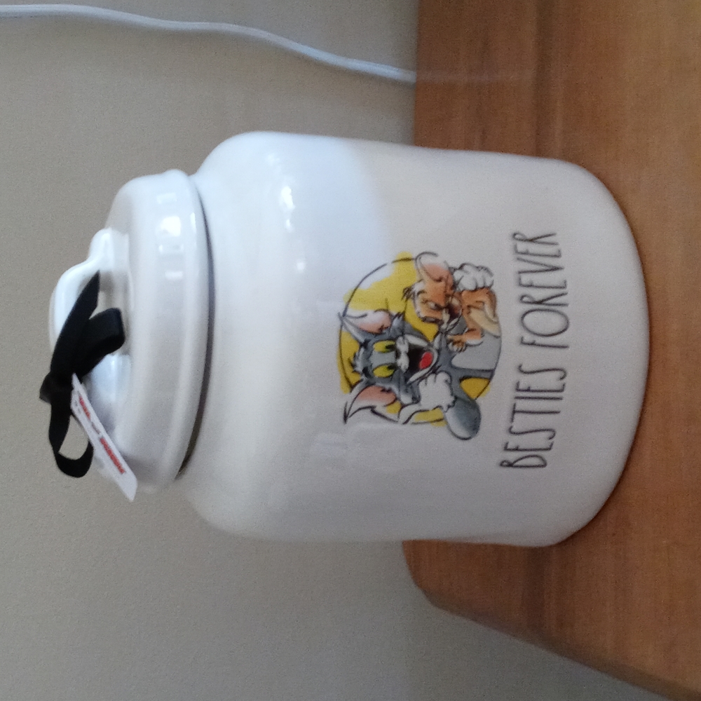 Tom and Jerry cookie jar